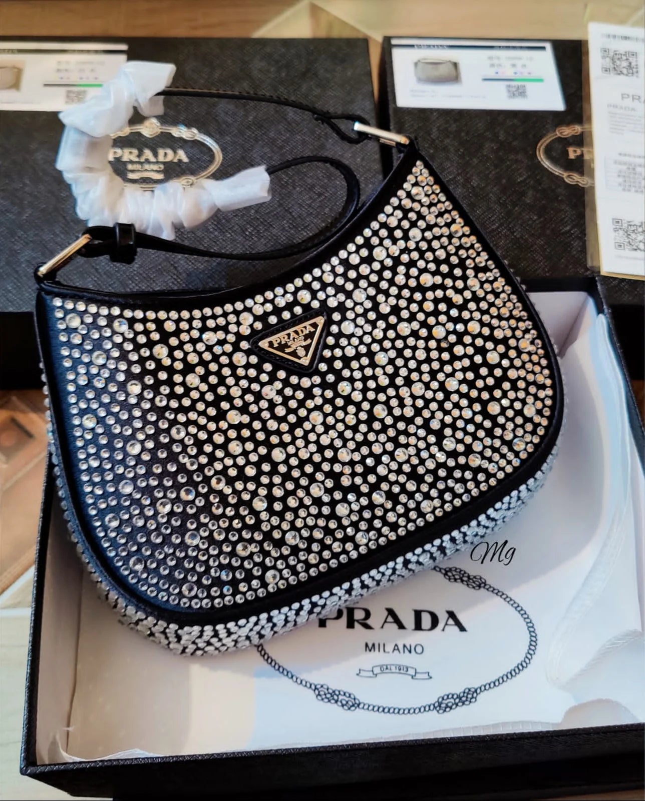 Cleo Crystal Bag