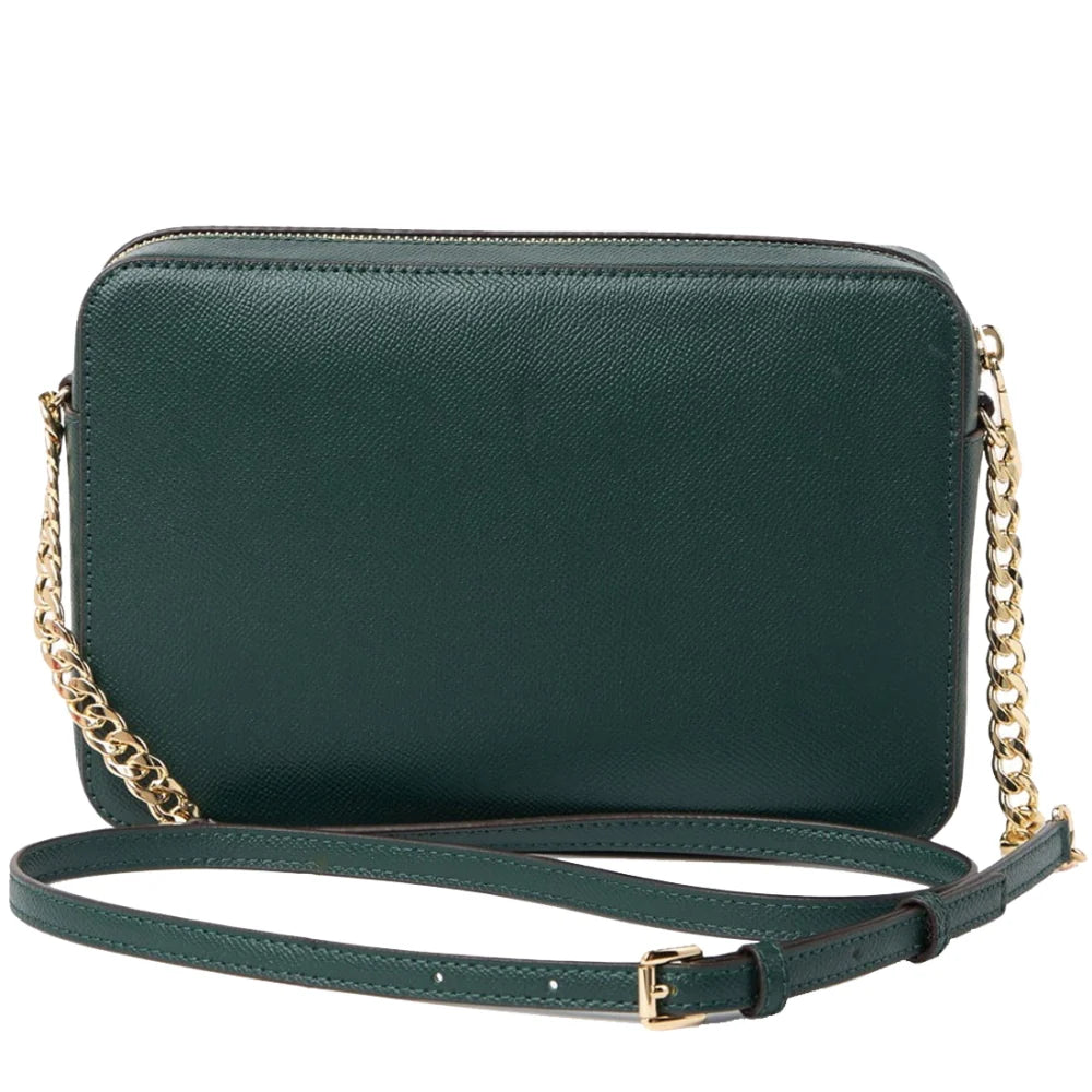 Jet Set Large Saffiano Leather Crossbody Bag