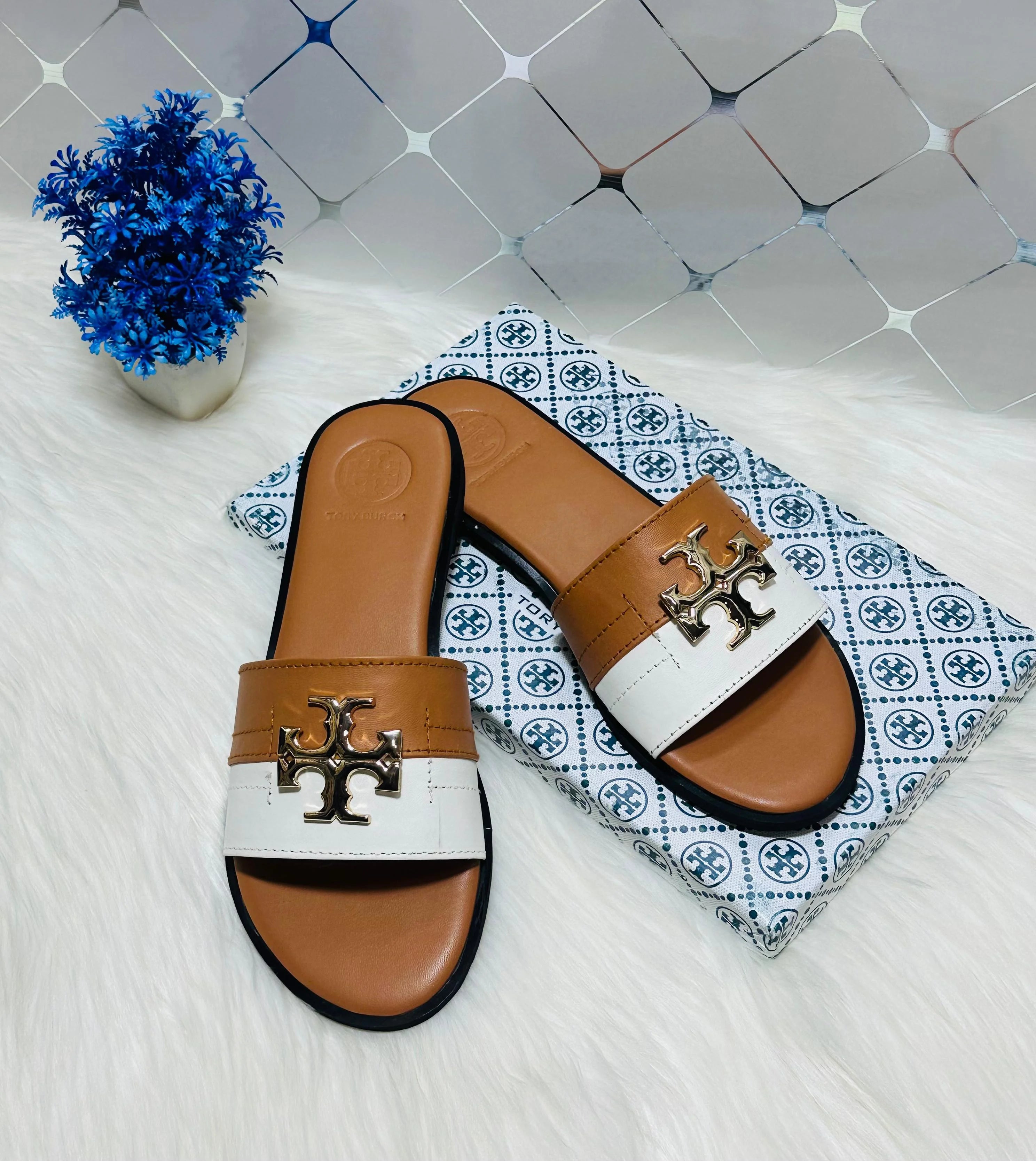 TB Women's Two Tone Slides