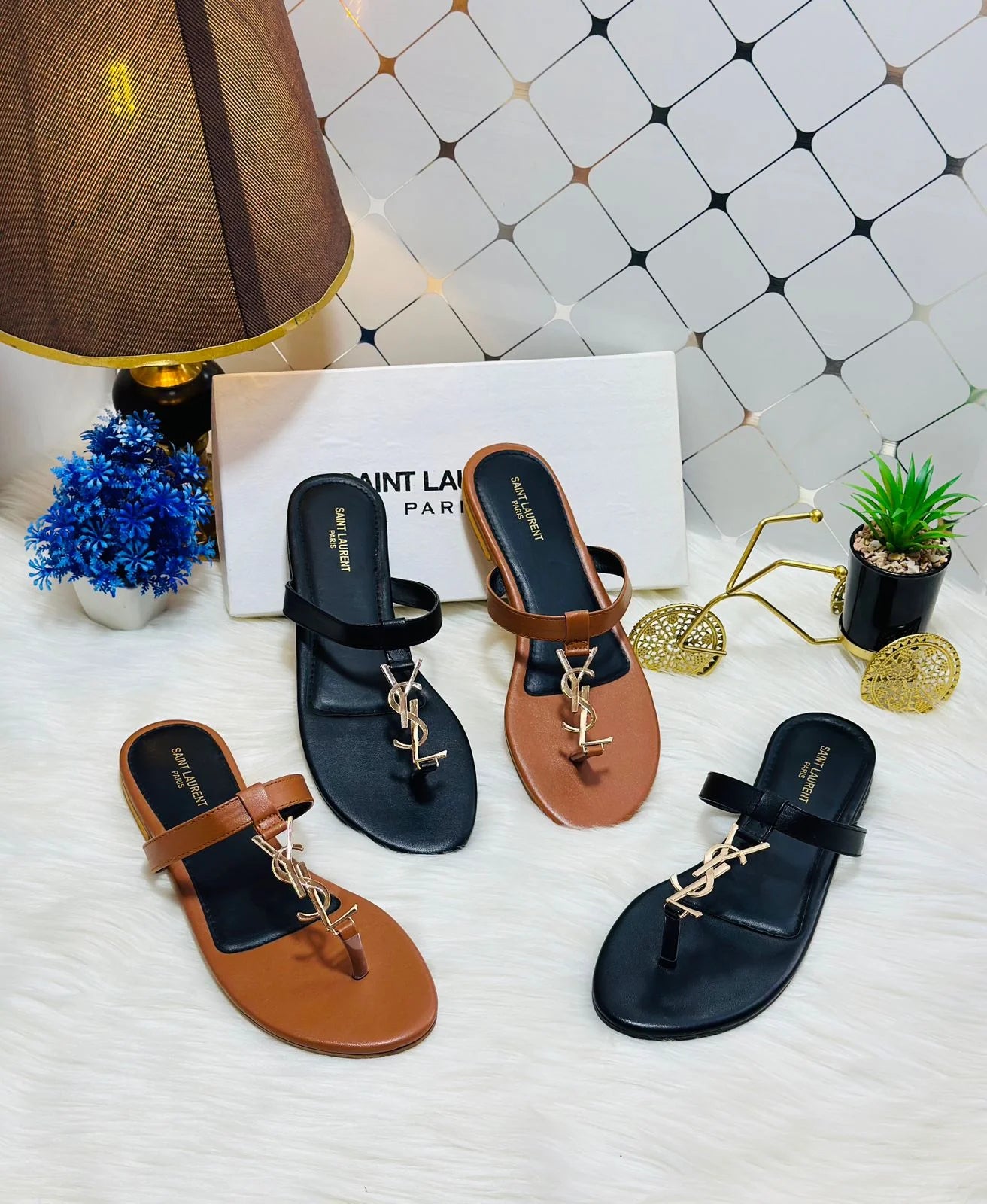 Logo Slide Sandals