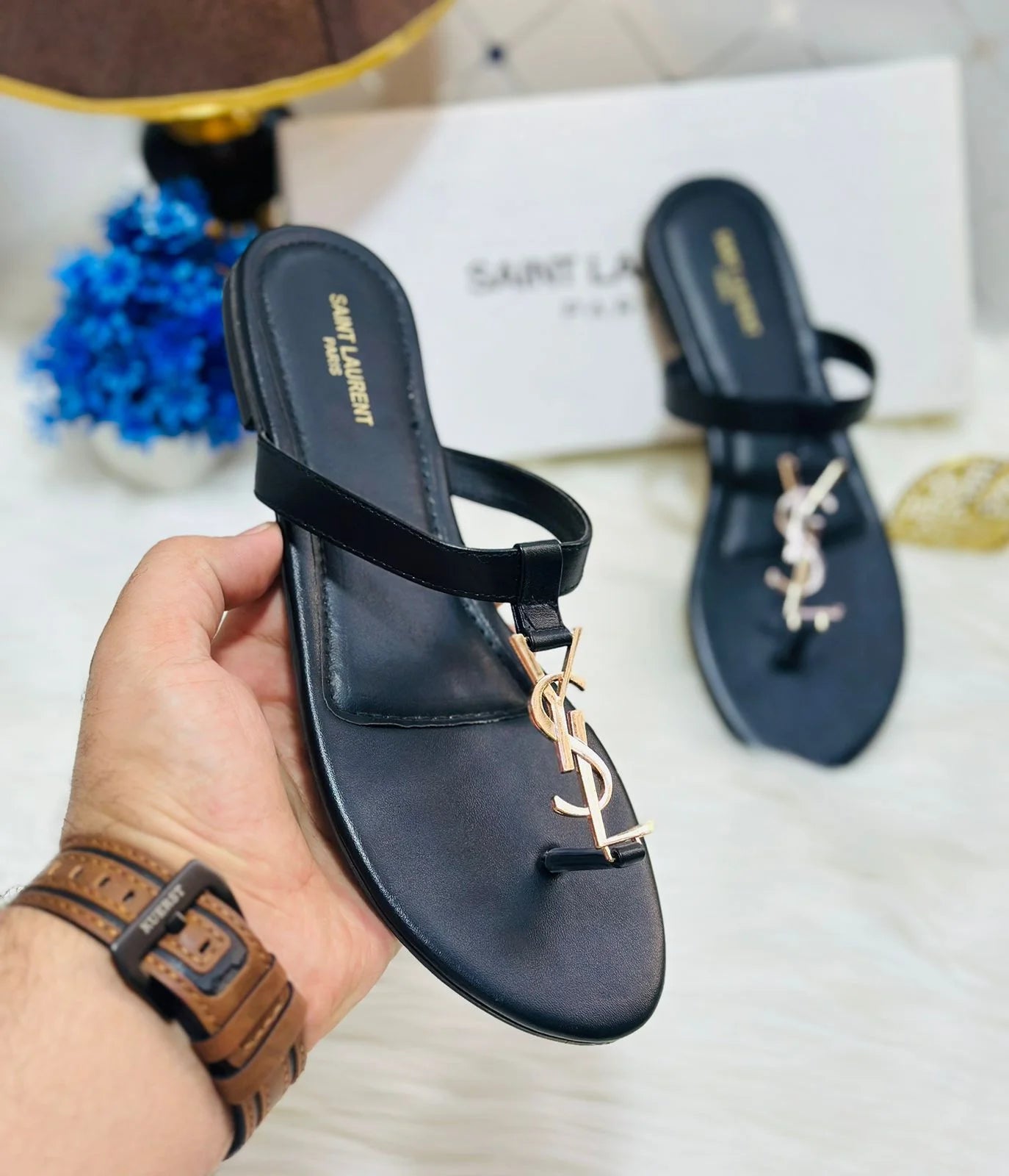 Logo Slide Sandals