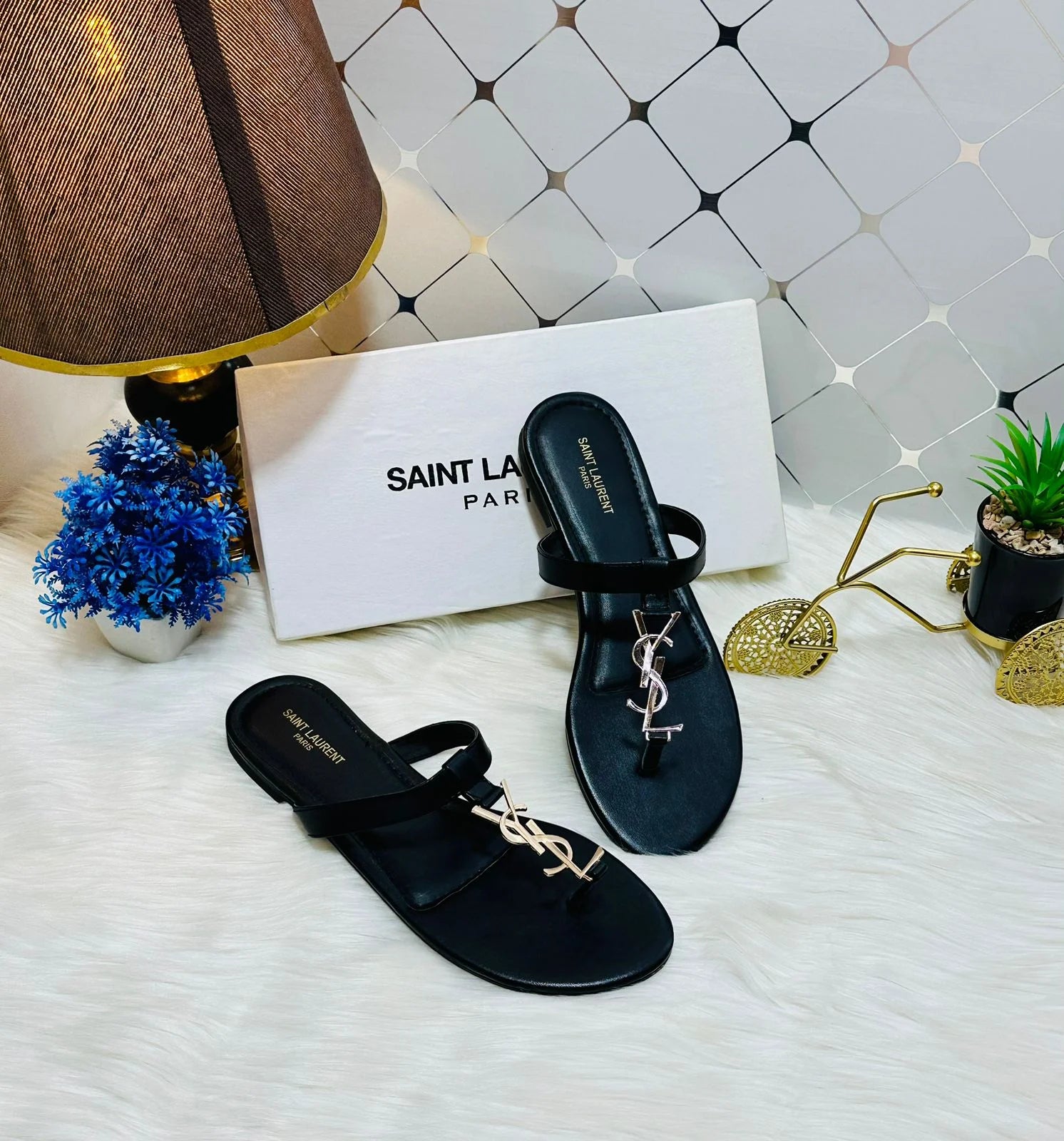 Logo Slide Sandals