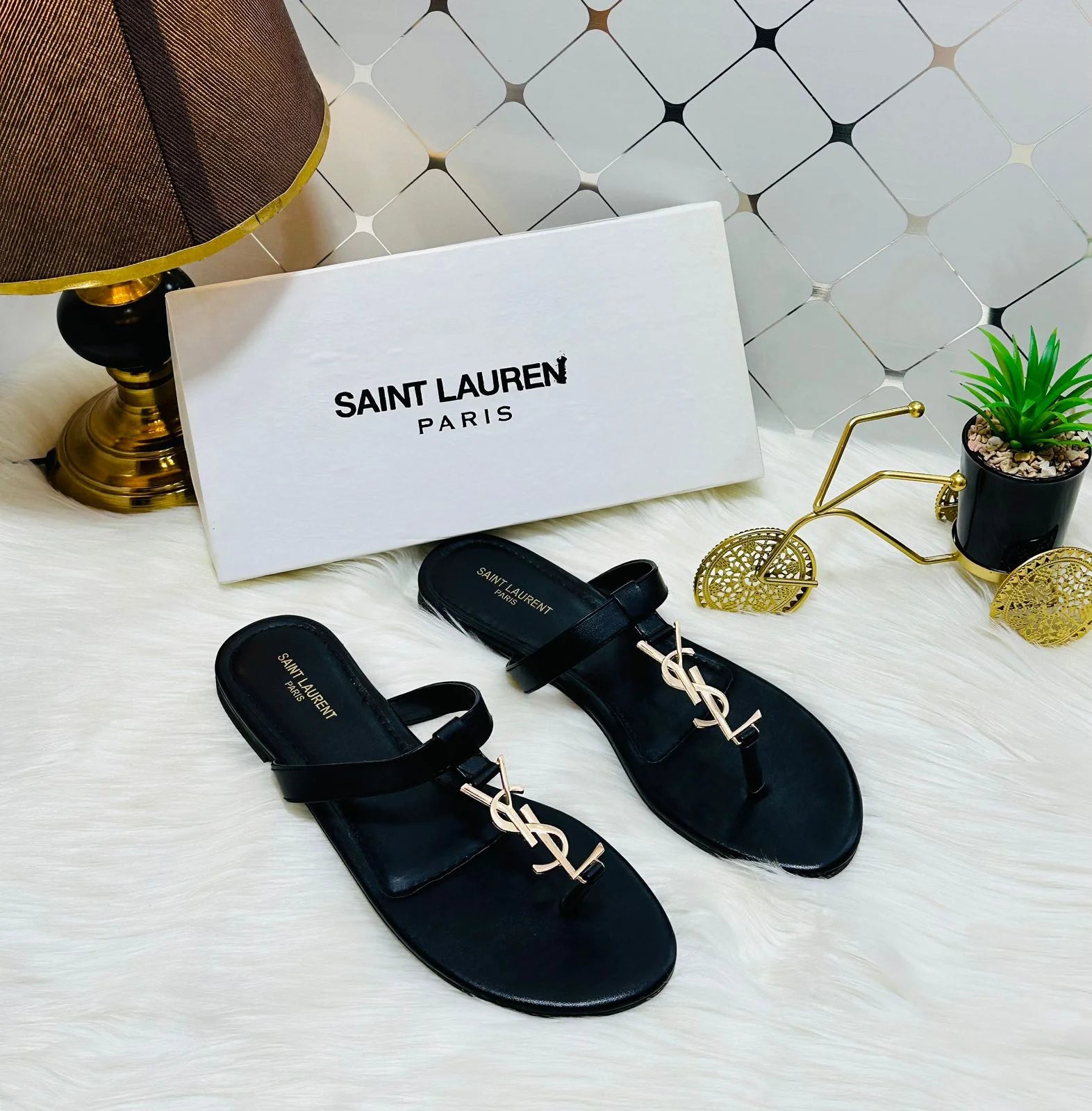 Logo Slide Sandals