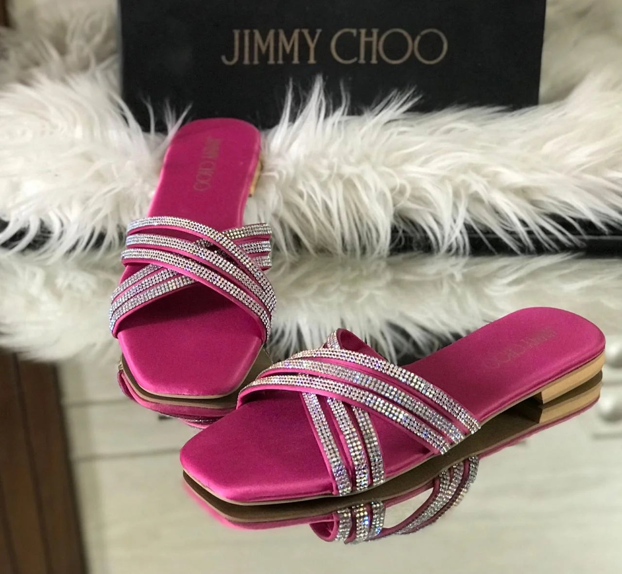 Crossover Fancy Flat Sandals