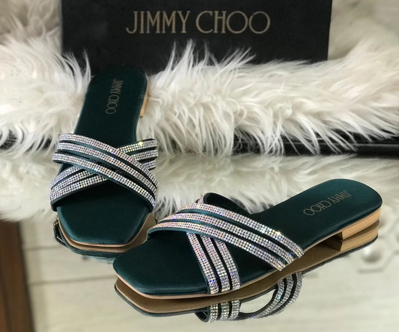Crossover Fancy Flat Sandals