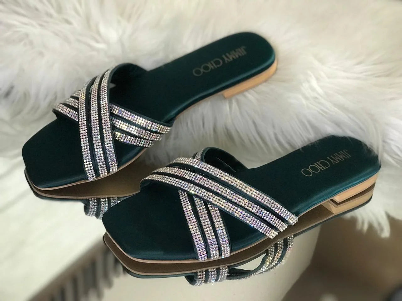 Crossover Fancy Flat Sandals