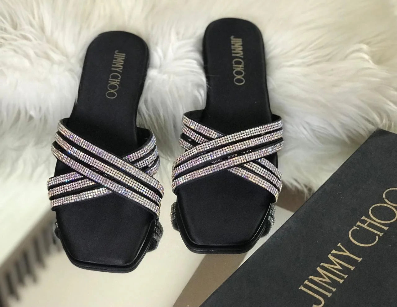 Crossover Fancy Flat Sandals
