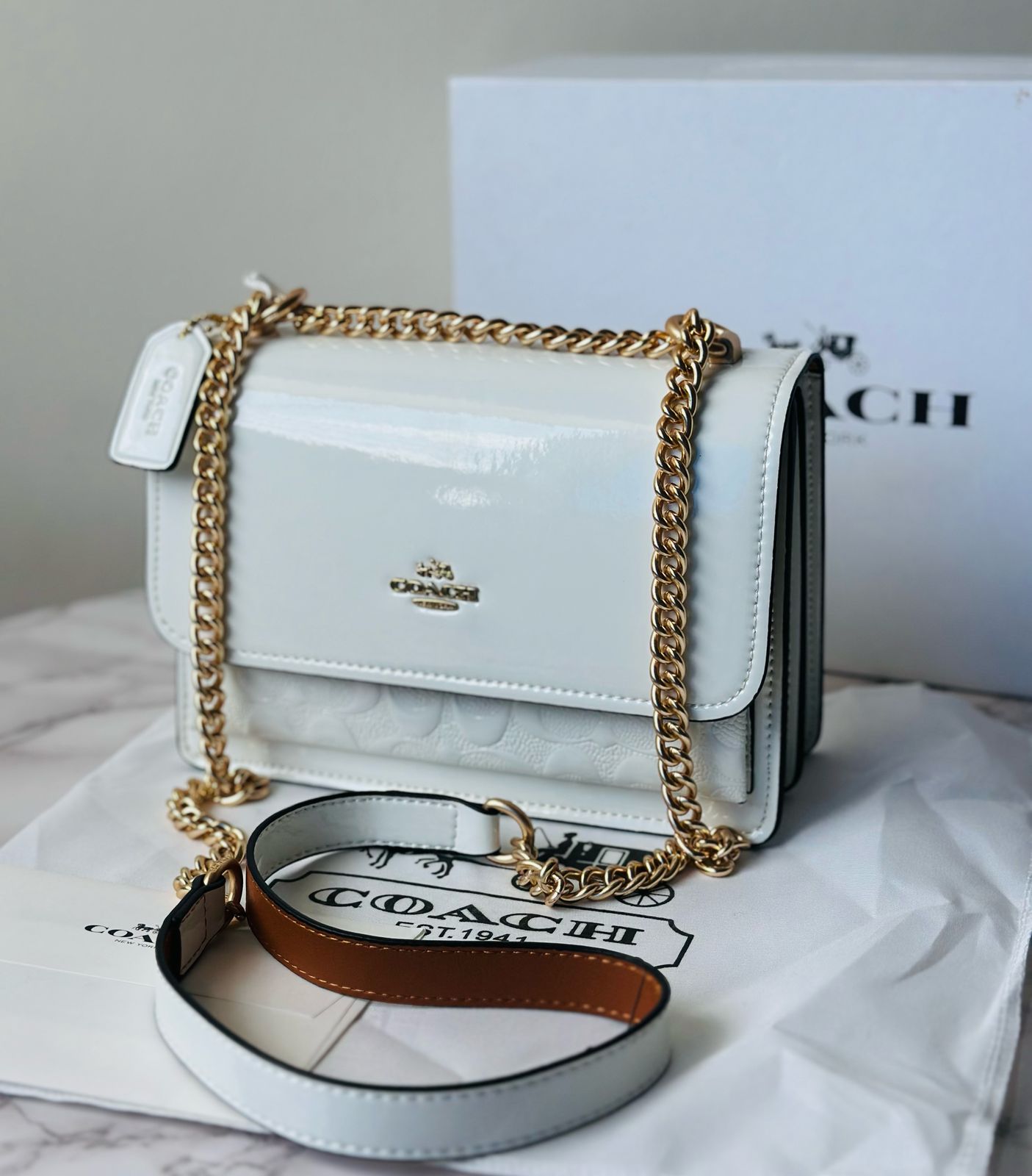 Klare Crossbody In Signature Patent