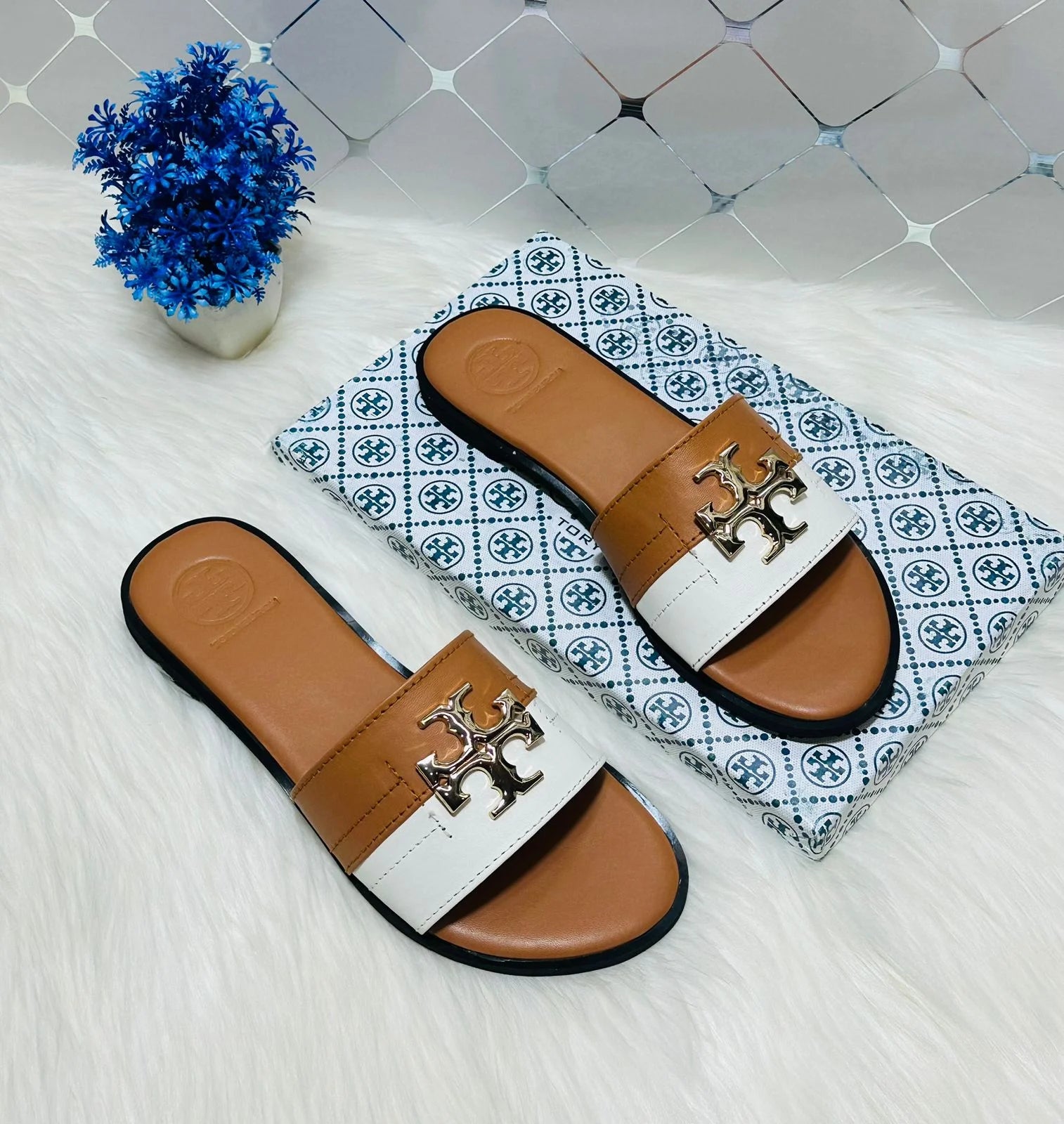 TB Women's Two Tone Slides