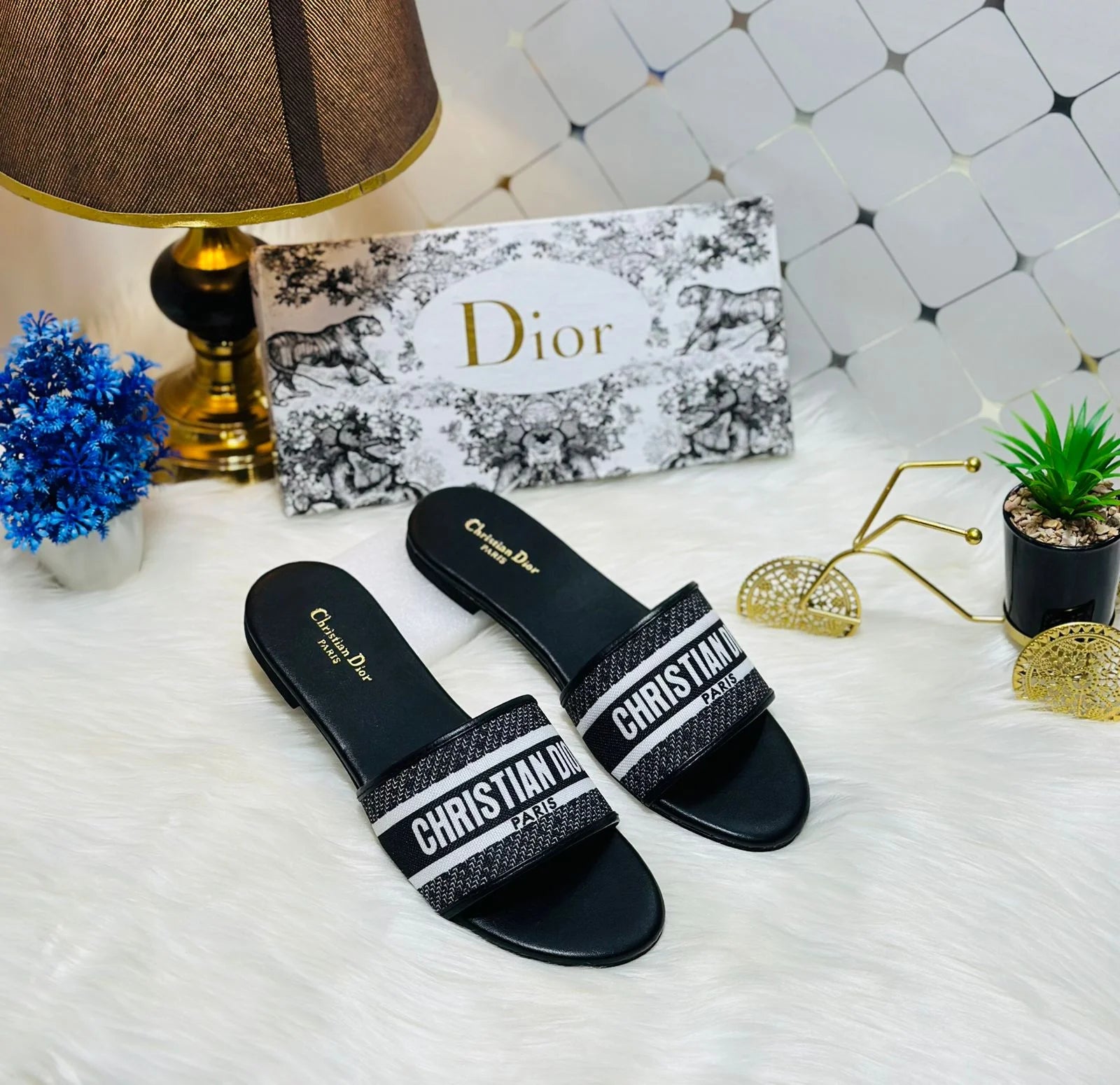 Dway Casual Flat Slides