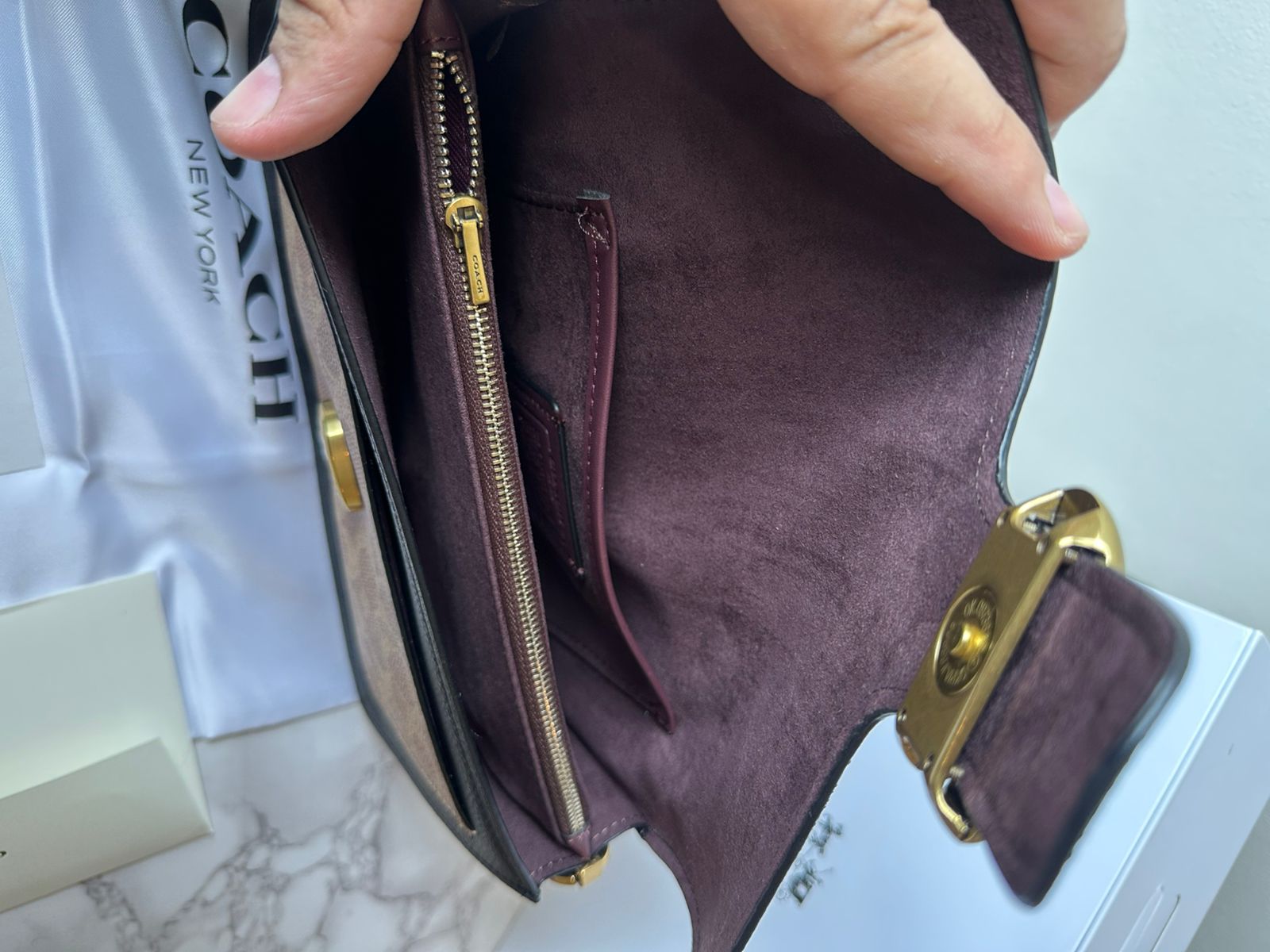 COACH | Tabby Shoulder Bag In Signature Canvas
