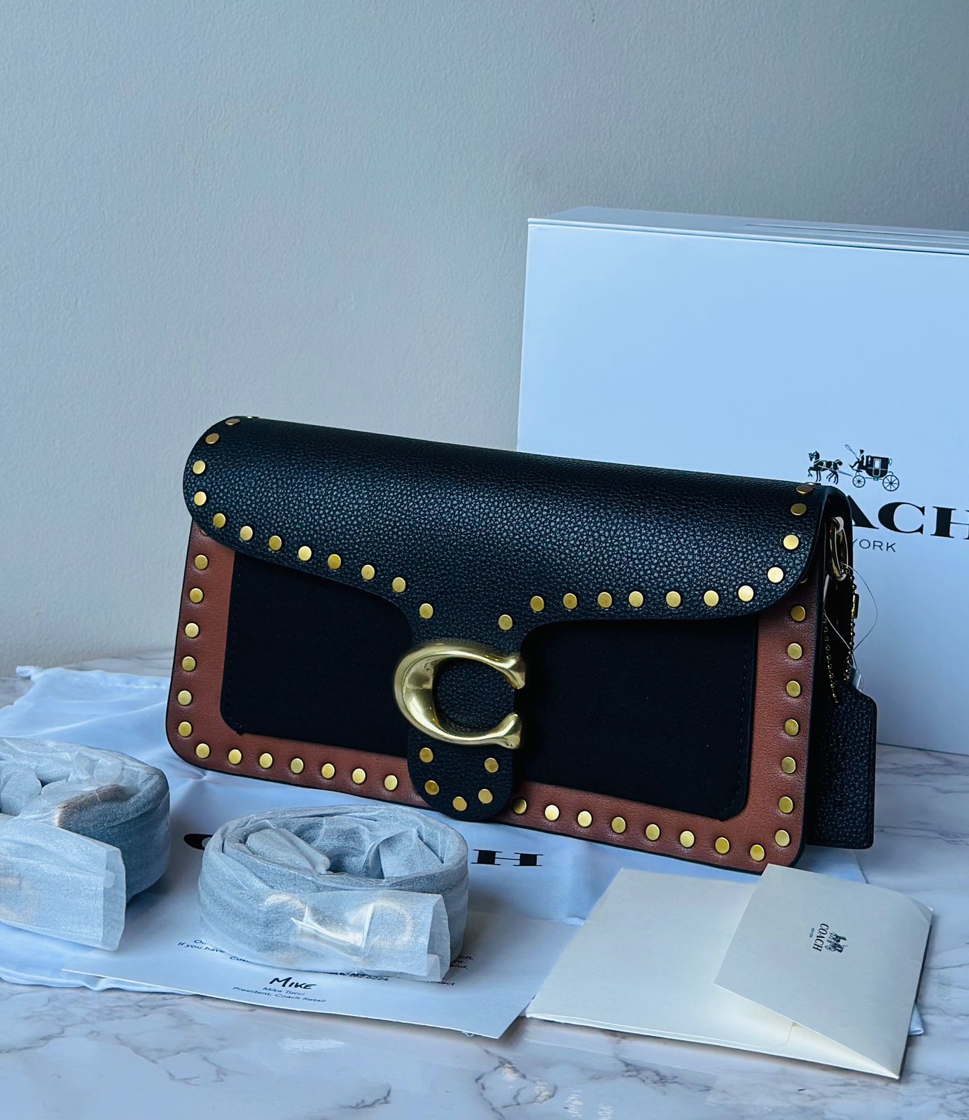 Tabby Shoulder Bag 26 With Rivets