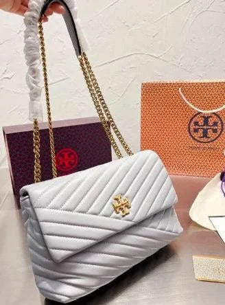 TB Women's Kira Chevron Small Shoulder Bag