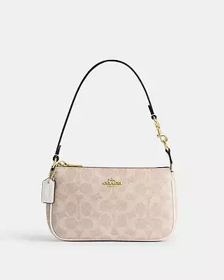 Top Handle Signature Shoulder Bag