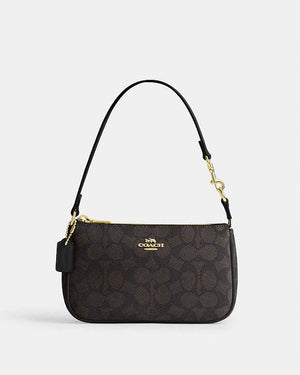 Top Handle Signature Shoulder Bag