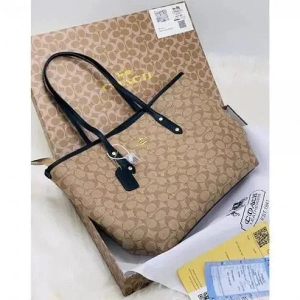 City Tote In Signature Canvas