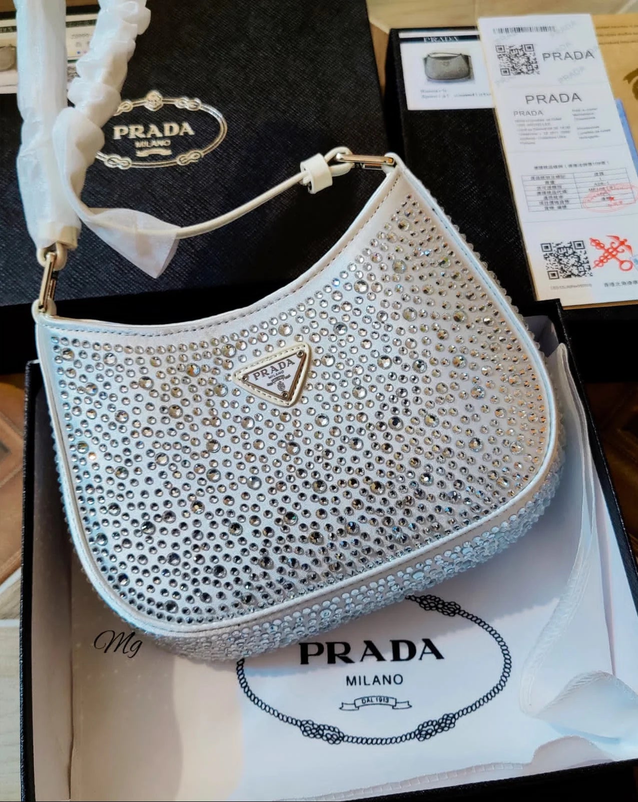 Cleo Crystal Bag