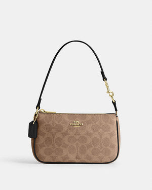 Top Handle Signature Shoulder Bag