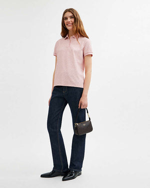 Top Handle Signature Shoulder Bag