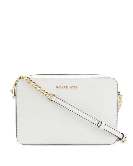 Jet Set Large Saffiano Leather Crossbody Bag