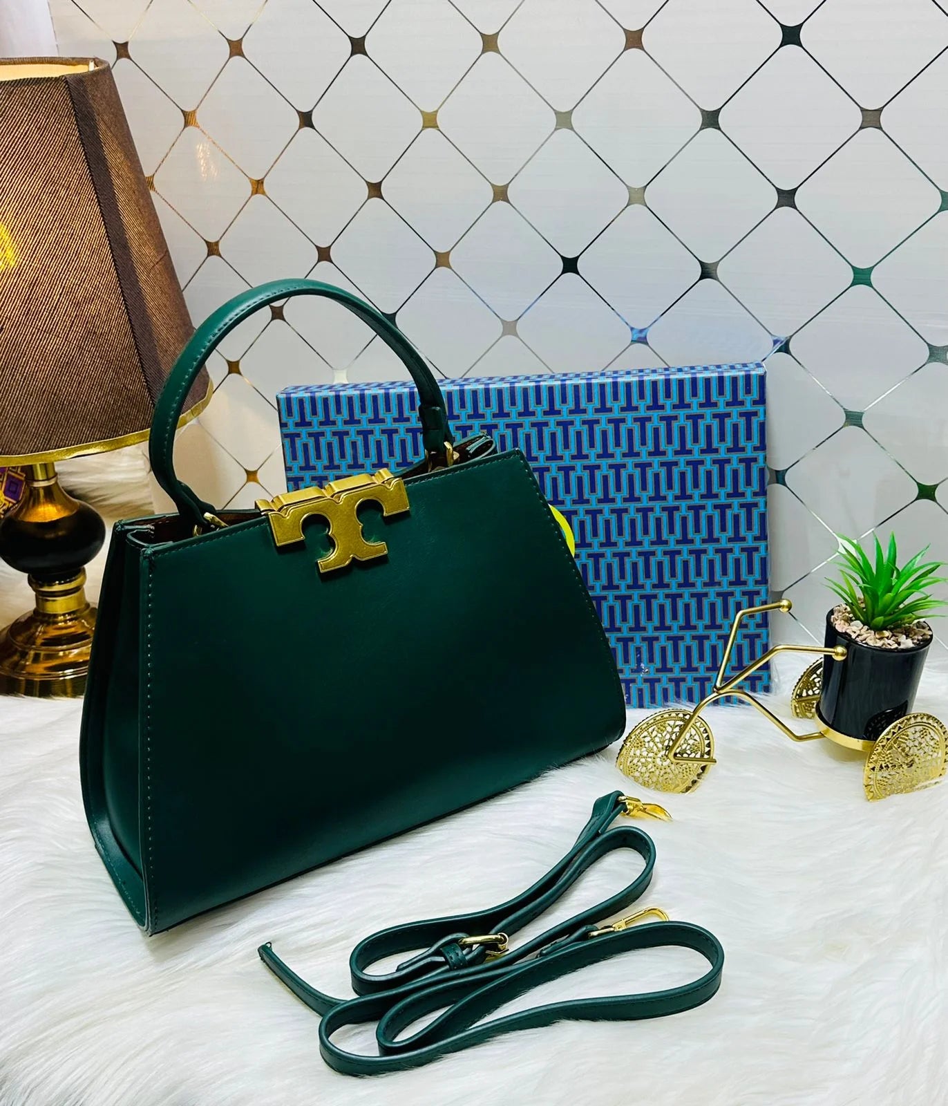 TB Women's Eleanor Satchel Bag