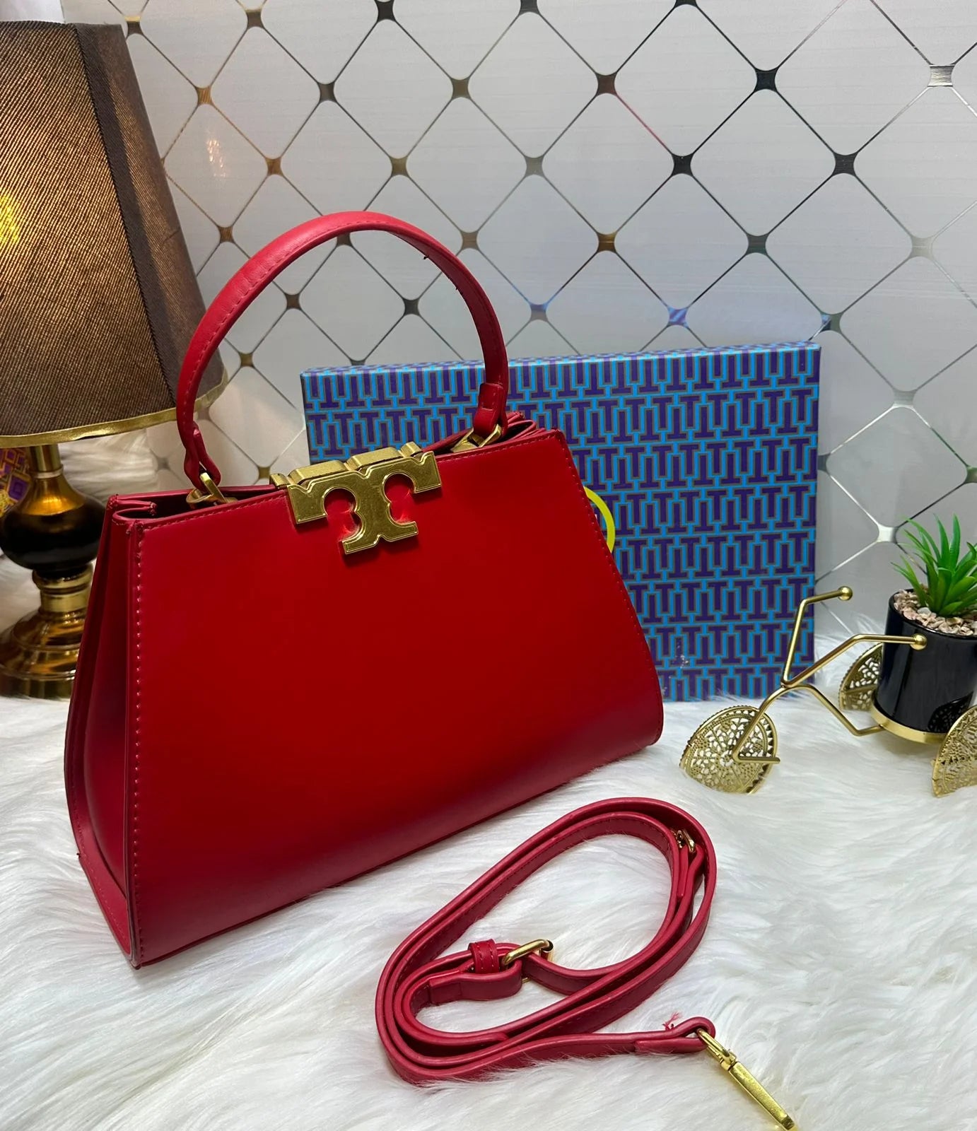 TB Women's Eleanor Satchel Bag