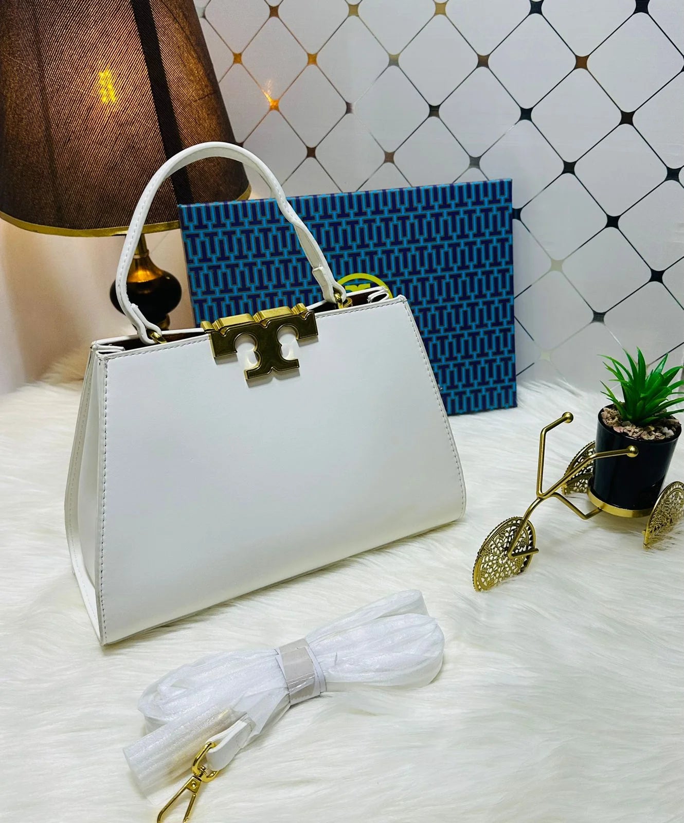 TB Women's Eleanor Satchel Bag