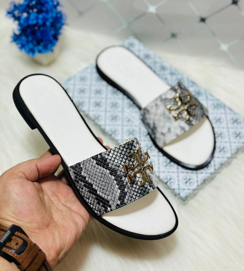 TB Women's Ines Slides - Snake