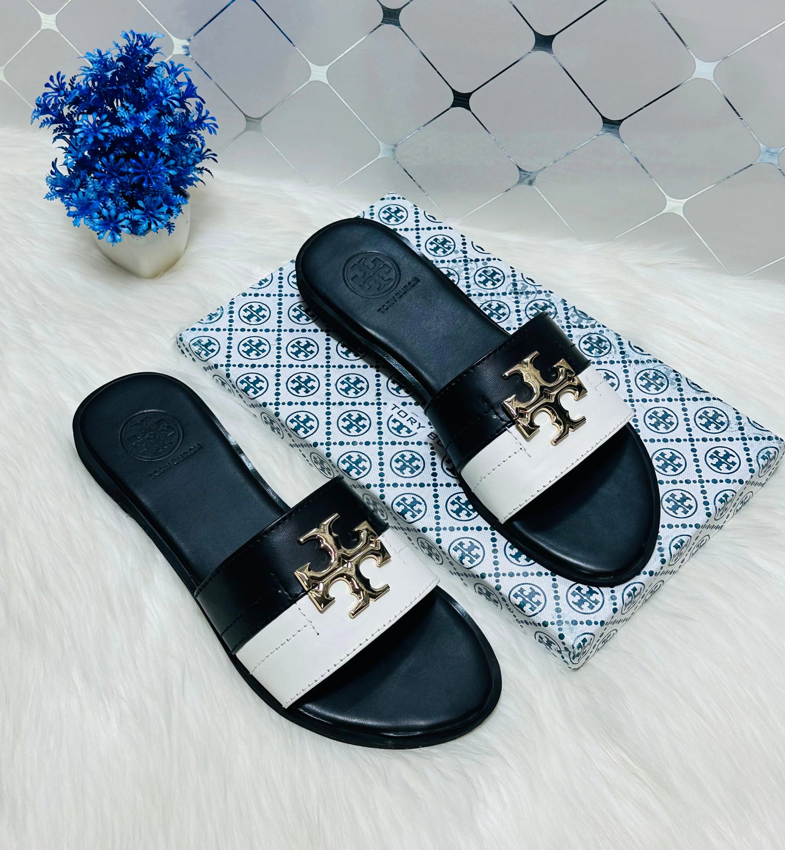 TB Women's Two Tone Slides