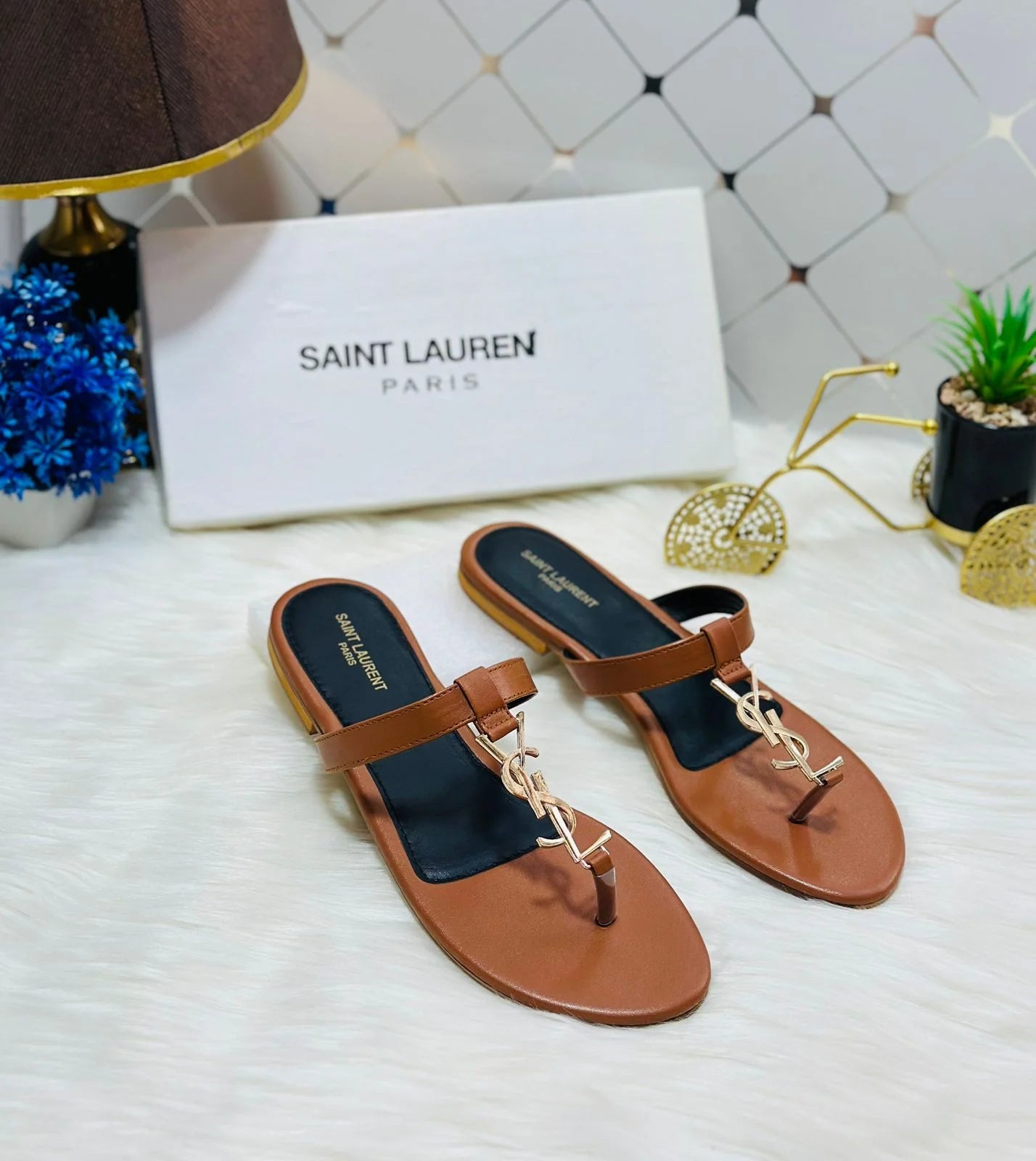 Logo Slide Sandals