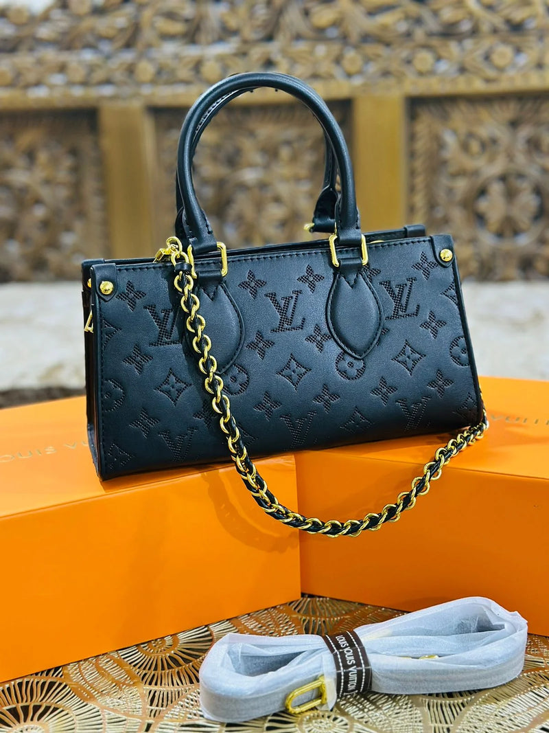OnTheGo East West Monogram Empreinte Leather Bag