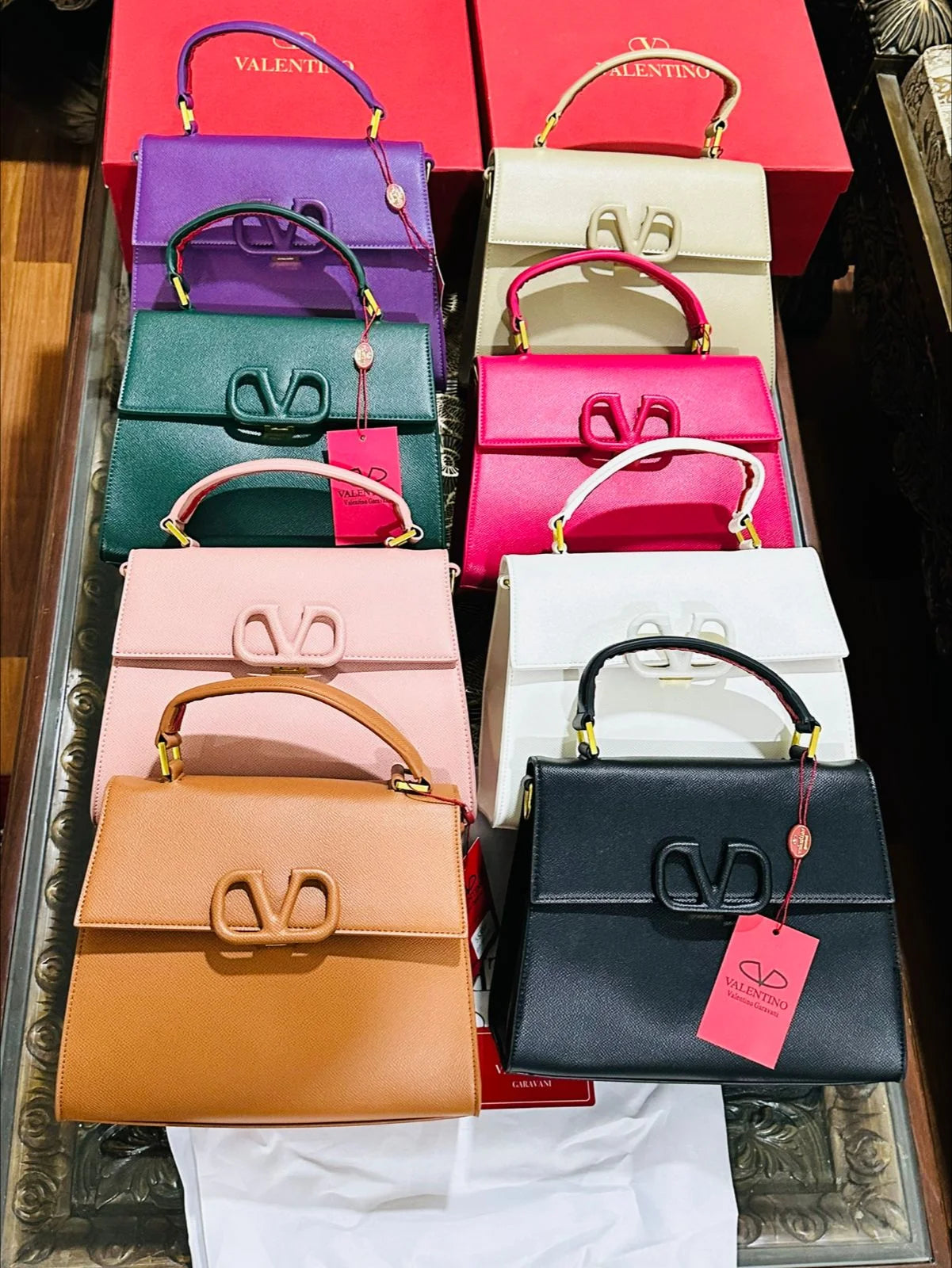 Vsling Top Handle Handbag