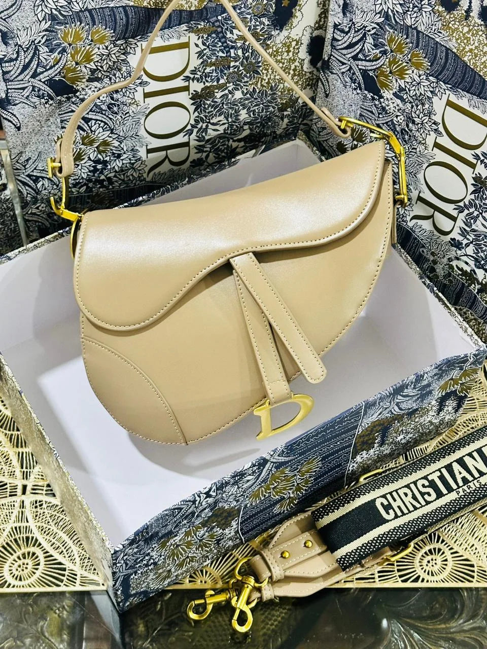 Saddle Bag with Strap