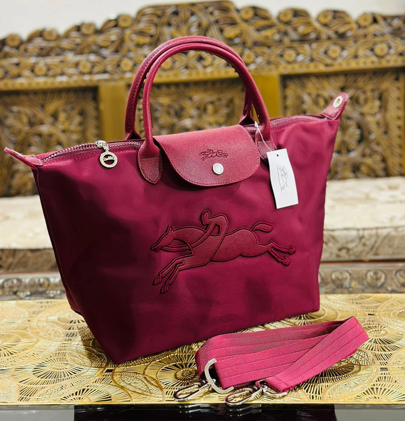 Le Pliage Horse Top Handle Bag