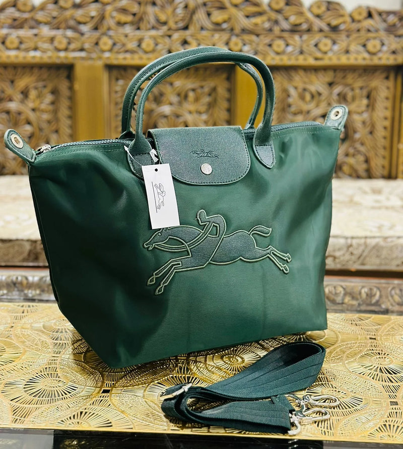 Le Pliage Horse Top Handle Bag