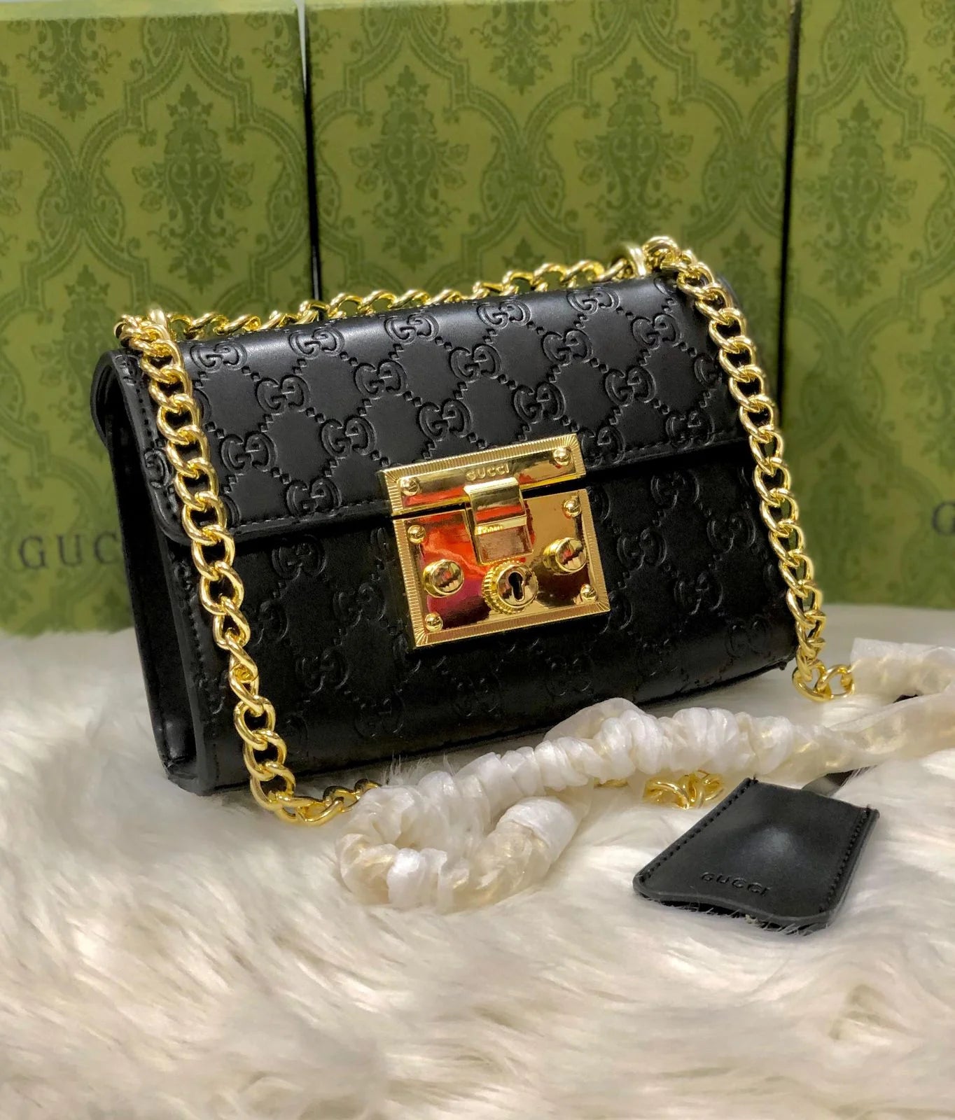 Padlock Double G Supreme Shoulder Bag