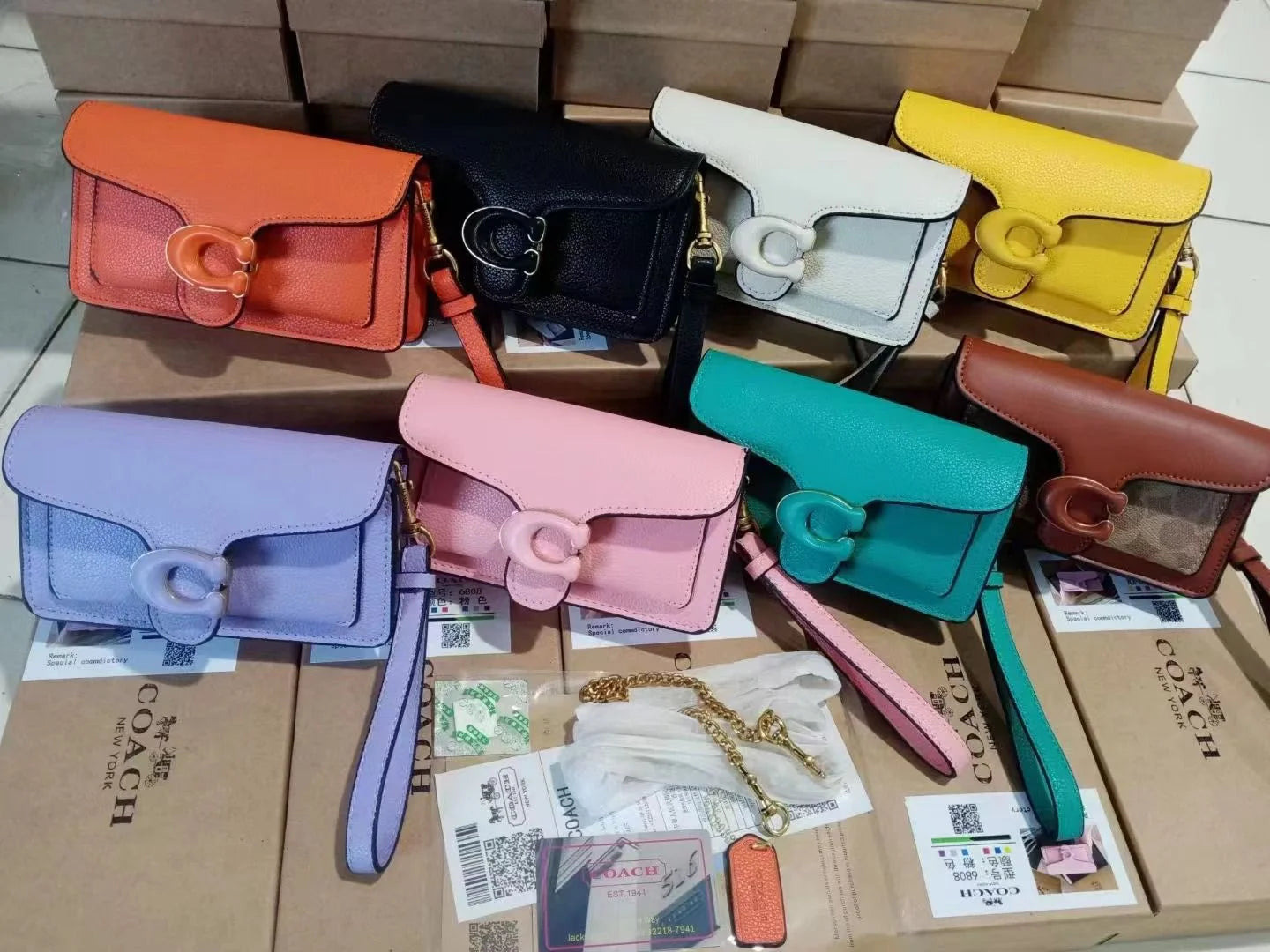 Tabby Crossbody Wristlet Bag