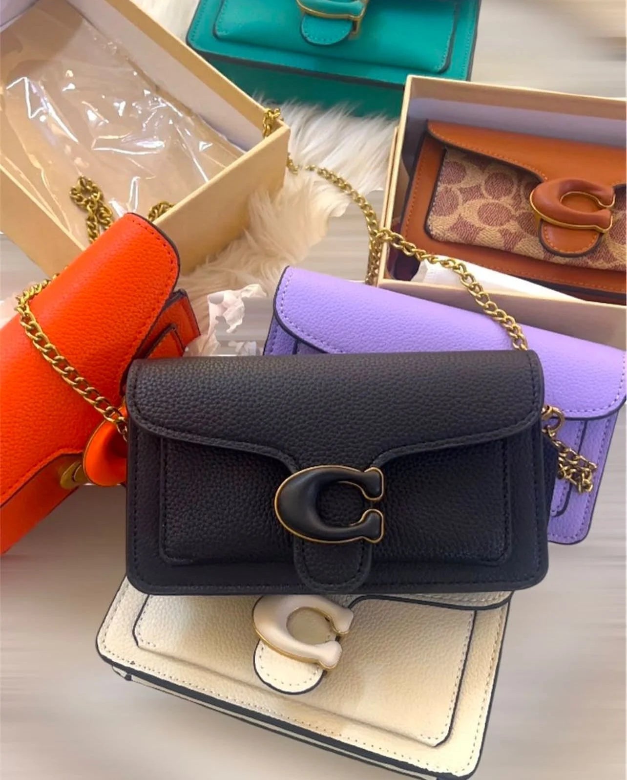 Tabby Crossbody Wristlet Bag