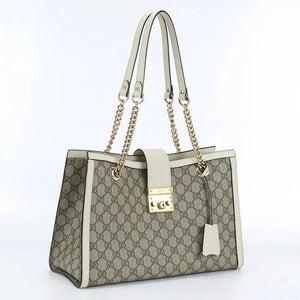 Double G Padlock Medium Shoulder Bag