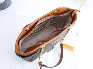 Jet Set Chain Shoulder Tote Bag