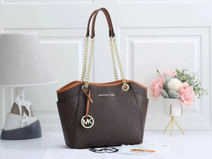 Jet Set Chain Shoulder Tote Bag