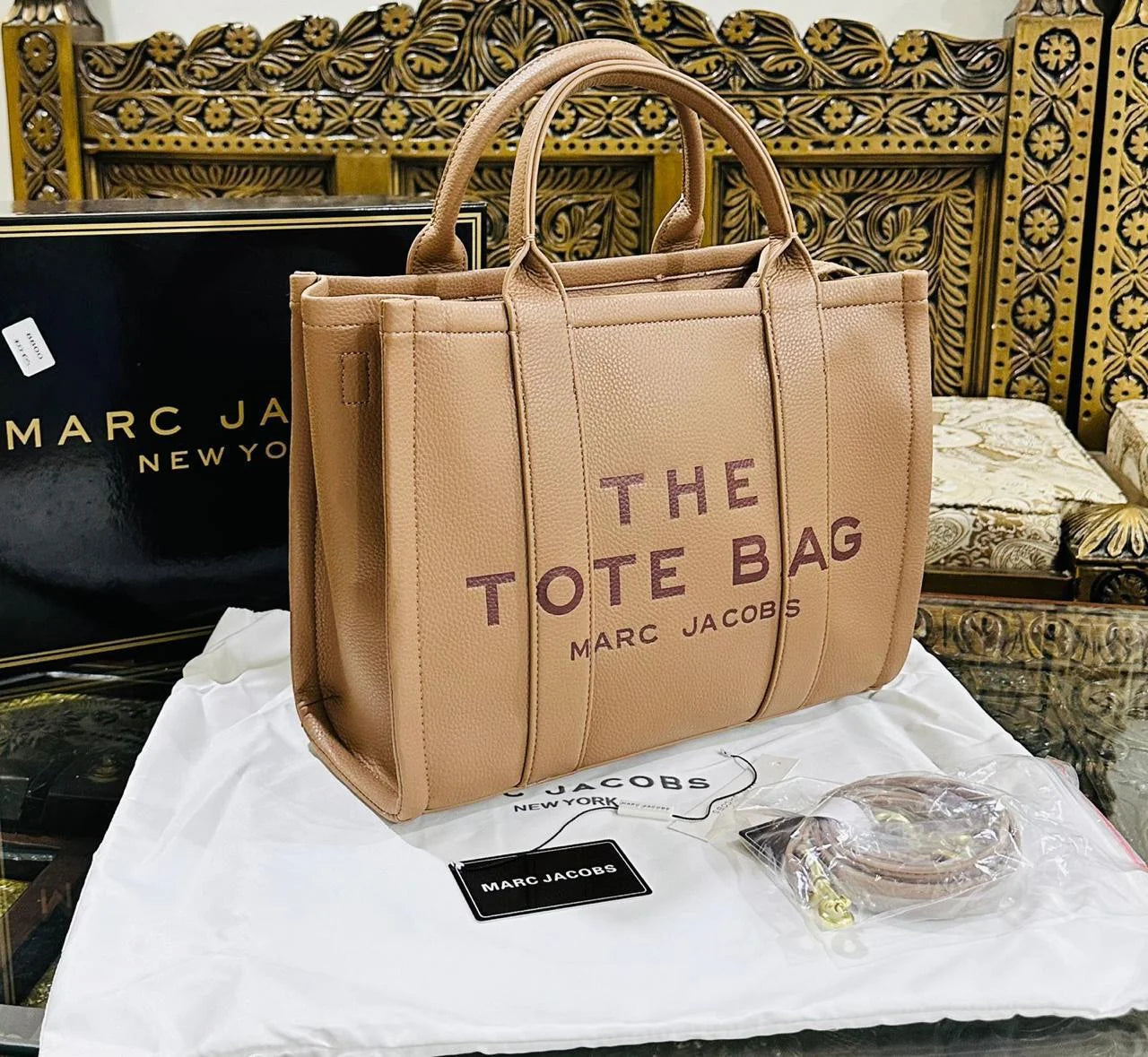The Leather Large Tote Bag