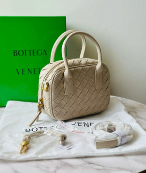 Getaway Small Intrecciato-Leather Cross-body Bag