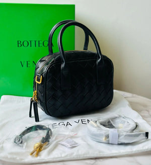 Getaway Small Intrecciato-Leather Cross-body Bag
