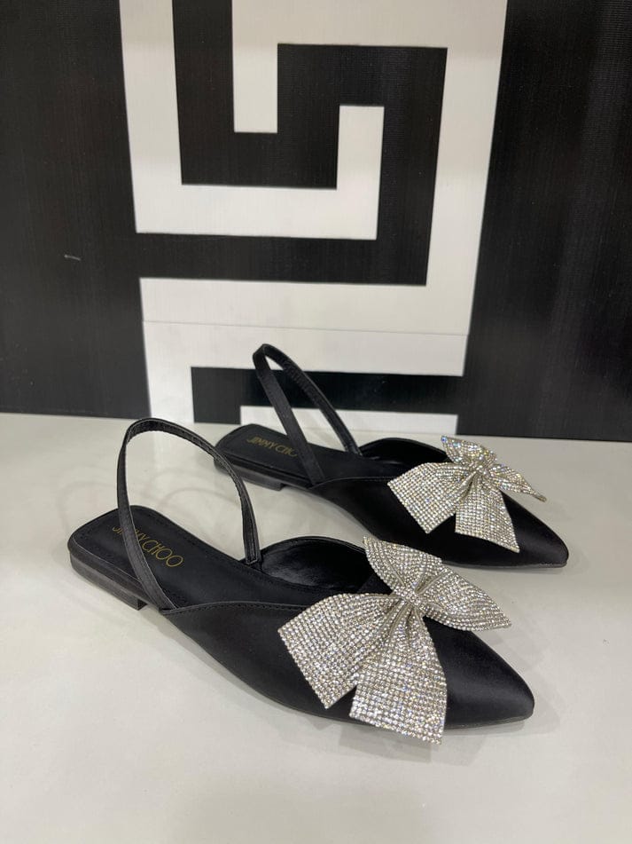 Jimmy Choo Bow Slingback Mules
