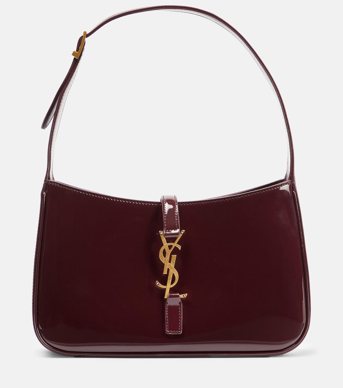 Le 5 à 7 Patent Leather Shoulder Bag