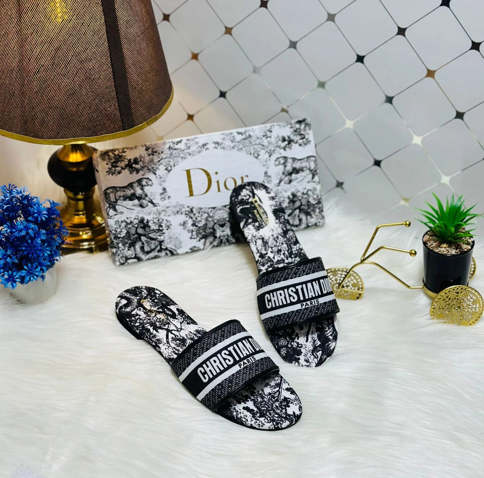 Dway Casual Flat Slides