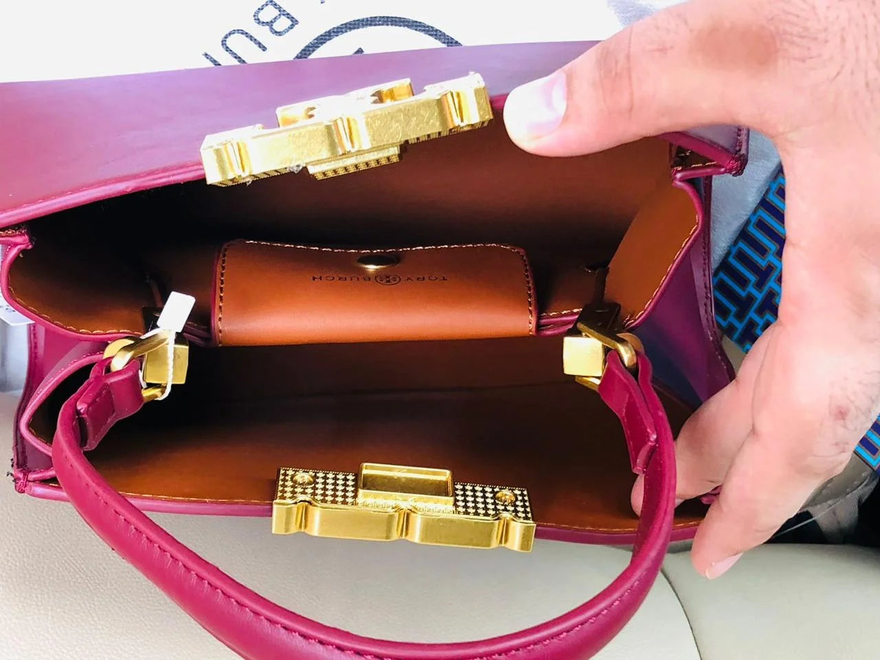 TB Women's Eleanor Satchel Bag