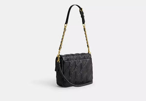 Times Square Tabby Shoulder Bag With Quilting