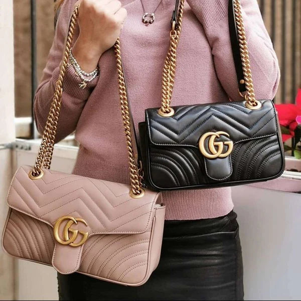 Double G Marmont Shoulder Bag